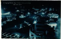 Paris Expo 1925 vue de nuit