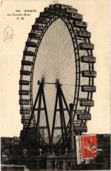 Carte postale ancienne La Grande Roue
                                                                     à Paris 7e
                                
