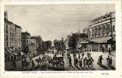 Ancien Paris - Les Grands Boulevards