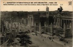 Paris Expo 1925 Porte d'Honneur
