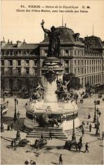 Paris 10e-Statue de la Republique à Paris 10e