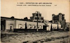 Paris Expo 1925 Pavillon Lyon Saint-Etienne