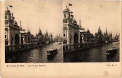Paris Expo 1900 - La Rue des Nations
