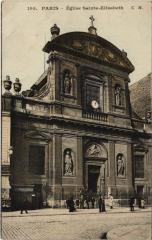 Paris 3e - Eglise Sainte-Elisabeth à Paris 3e
