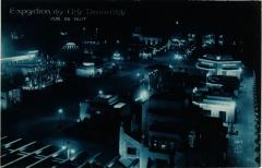 Paris Expo 1925 vue de nuit