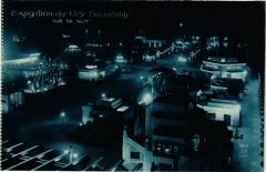 Paris Expo 1925 vue de nuit