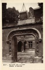 Paris 5e-Musée de cluny-Porte d'Entrée à Paris 5e