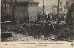 Les Zeppelins Sur Paris Effet de bombe