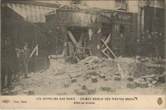 Les Zeppelins Sur Paris Effet de bombe