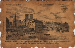 Vieux Paris Pont Saint-Michel