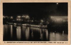Paris Expo 1925 vue de nuit