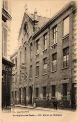 Carte postale ancienne Eglise de Plaisance
                                                                     à Paris 14e
                                