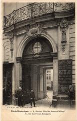 Paris Historique. 31 rue des Francs-Bourgeois