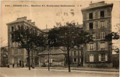 Carte postale ancienne Bastion 87, Boulevard Kellermann
                                                                     à Paris 13e
                                