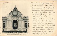 Paris Expo 1900 - Porte du Petit Palais