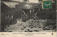 Les Zeppelins Sur Paris Effet de bombe