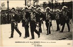 Paris Funerailles de M. Henri Brisson 1912