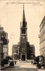 Carte postale ancienne L'Eglise Saint-Lambert de Vaugirard
                                                                     à Paris 15e
                                
