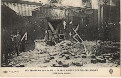 Les Zeppelins Sur Paris Effet de bombe