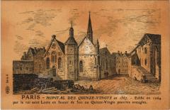 Vieux Paris Hopital des Quainze-Vingts