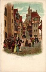 Paris Expo 1900 - Le Vieux Paris La rue des Vieilles Ecoles