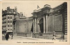 Paris ed. B.F. 3e Archives Nationales Entrée principale