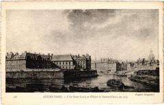 Ancien Paris - L'Ille Saint-Louis