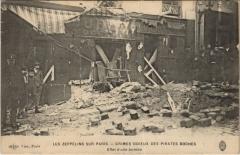 Les Zeppelins Sur Paris Effet de bombe