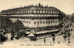 Paris 9e - Grand Hotel et Rue Auber à Paris 9e