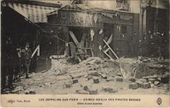Les Zeppelins Sur Paris Effet de bombe