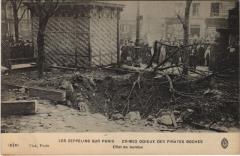 Les Zeppelins Sur Paris Effet de bombe