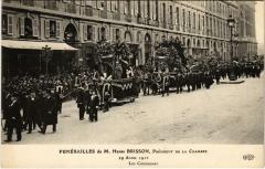 Paris Funerailles de M. Henri Brisson 1912