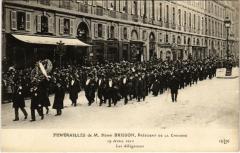 Paris Funerailles de M. Henri Brisson 1912