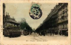 Carte postale ancienne Avenue Kléber
                                                                     à Paris 16e
                                
