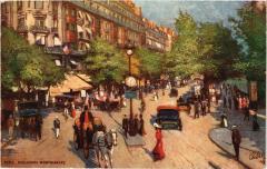 Paris 2e-Boulevard Montmartre à Paris 2e