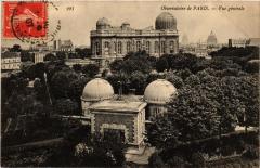 Carte postale ancienne L'Observatoire, vue générale
                                                                     à Paris 14e
                                