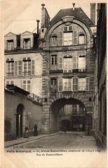 Carte postale ancienne Arcade Bretonvilliers
                                                                     à Paris 4e
                                