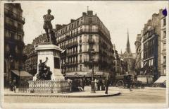 Paris 5e - Statue d'étienne dolet à Paris 5e