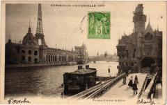 Paris Expo 1900 - Perspective sur la Seine