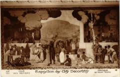 Paris Expo 1925 Cour des Metiers Fresque