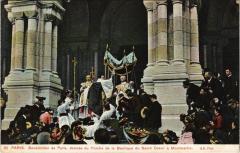 Bénédiction de Paris, donnée du Porche de la Basilique du Sacré Coeur à Montmartre à Paris 18e
