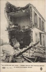 Les Zeppelins Sur Paris La maison du brigadier Bidault
