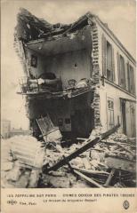Les Zeppelins Sur Paris La maison du brigadier Bidault