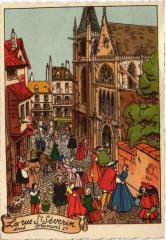 Paris 5e - La rue Saint-Séverin à Paris 5e