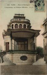 Carte postale ancienne Bois de Boulogne - Longchamp - La Tribune Officielle
                                                                     à Paris 16e
                                