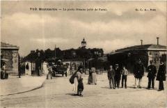 Montmartre — La porte Ornano (côté de Paris) à Paris 18e