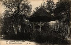 Paris 12e-Bois de Vincennes-Le Kiosque Rustique à Paris 12e
