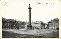 Paris 1e - La colonne Vendome à Paris 1er