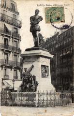 Paris 5e-Statue d'Etienne Dolet à Paris 5e