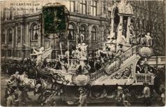 Paris 1908 Les Fétes de la Mi-Caréme Char de la Reine des Reines